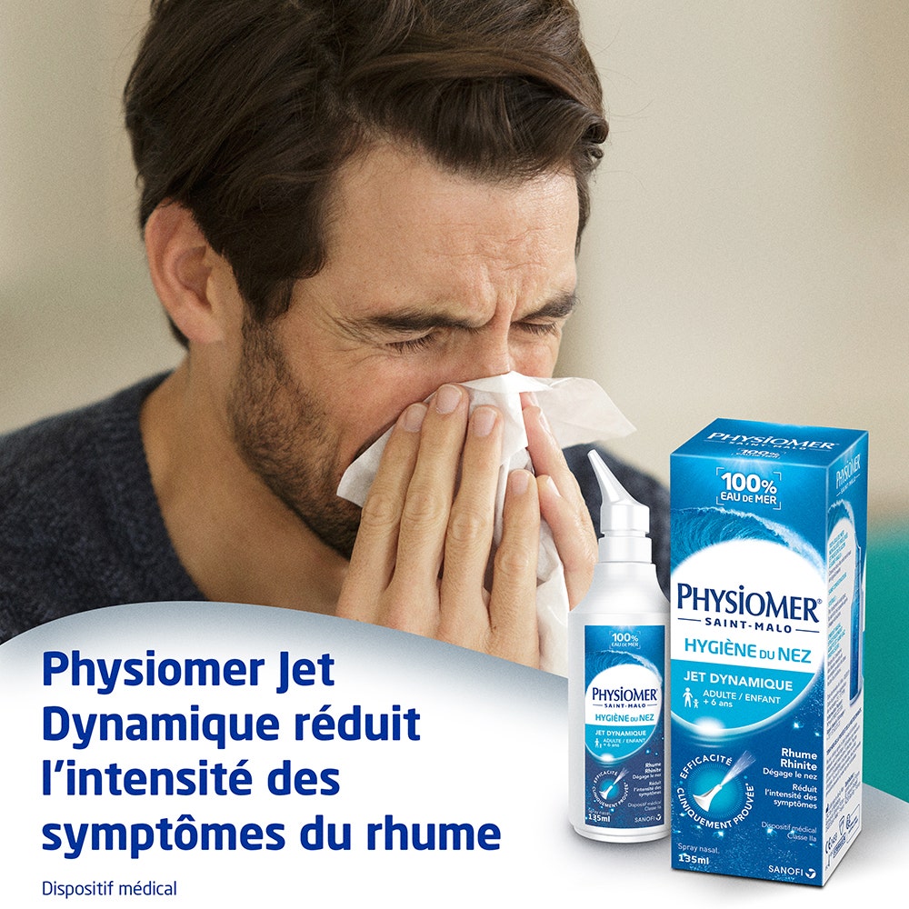 Physiomer Dynamic Jet Nose Hygiene 135ml (4.56fl oz)