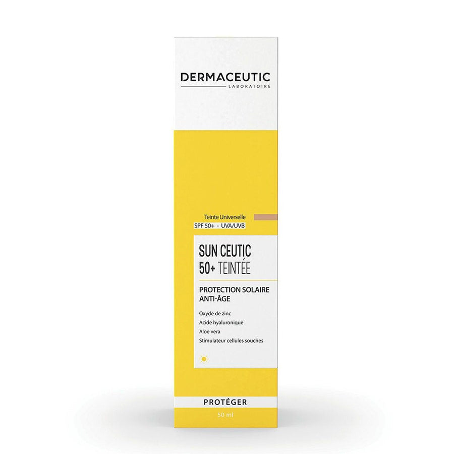 Dermaceutic Sun Ceutic Spf50+ Protection Solaire Anti-Âge Protect Teinte Universelle 50 ml (1,69 fl oz) 