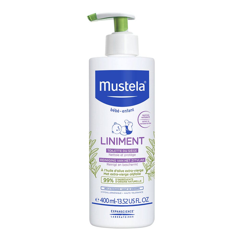 Mustela Liniment with Extra Virgin Oil 400ml