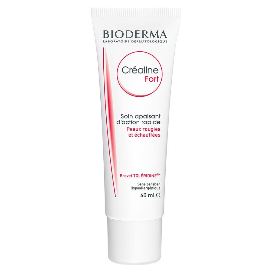 Bioderma Crealine Fort Soothing Care Reddened And Heated Skins 40ml (1.35fl oz)