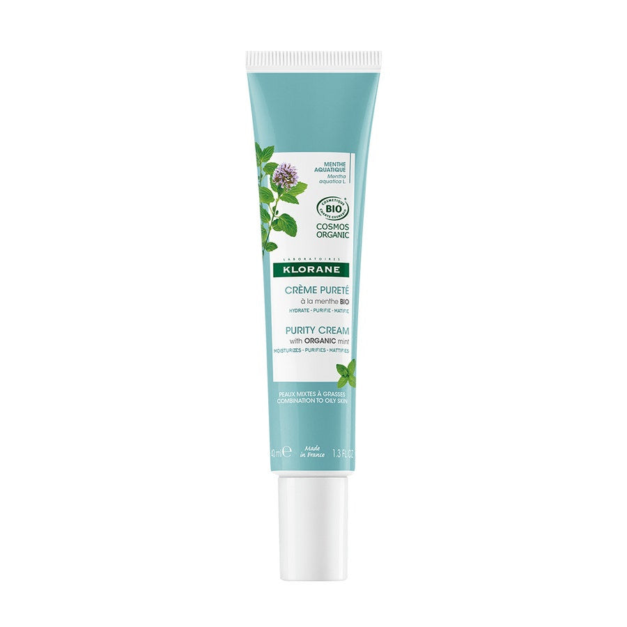 Klorane Crème Pureté à la Menthe Aquatique Bio 40 ml 