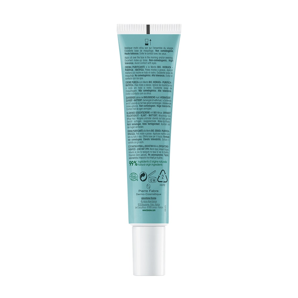 Klorane Purity Cream with Organic Aquatic Mint 40ml (1.35floz)