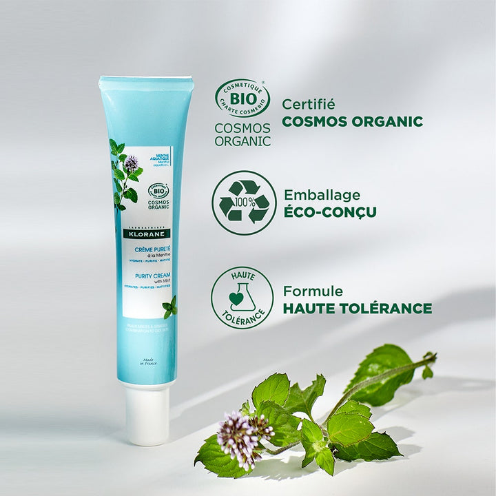 Klorane Purity Cream with Organic Aquatic Mint 40ml (1.35floz)
