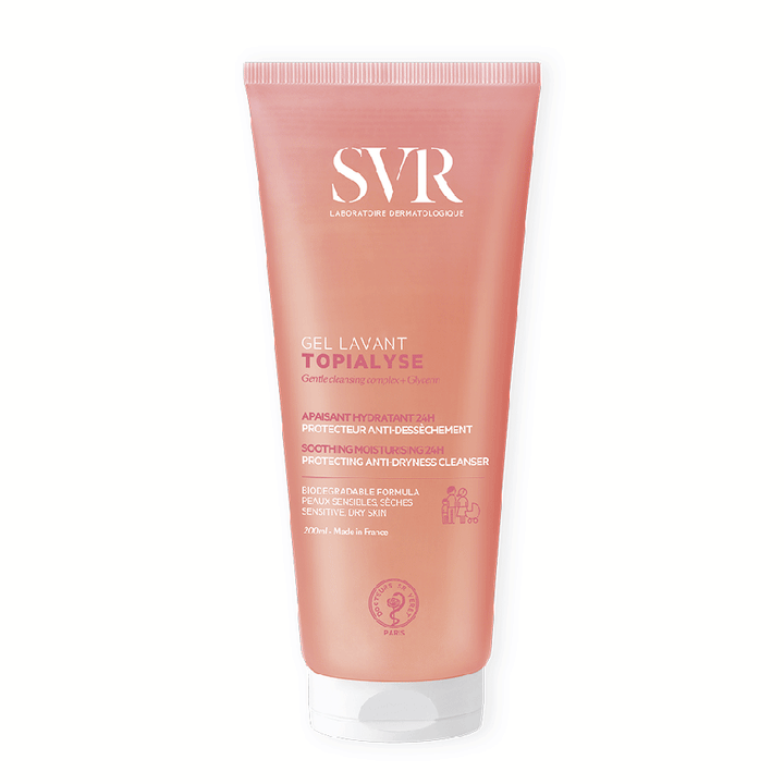 SVR Topialyse Gel Detergente per Pelli Secche e Sensibili 200ml