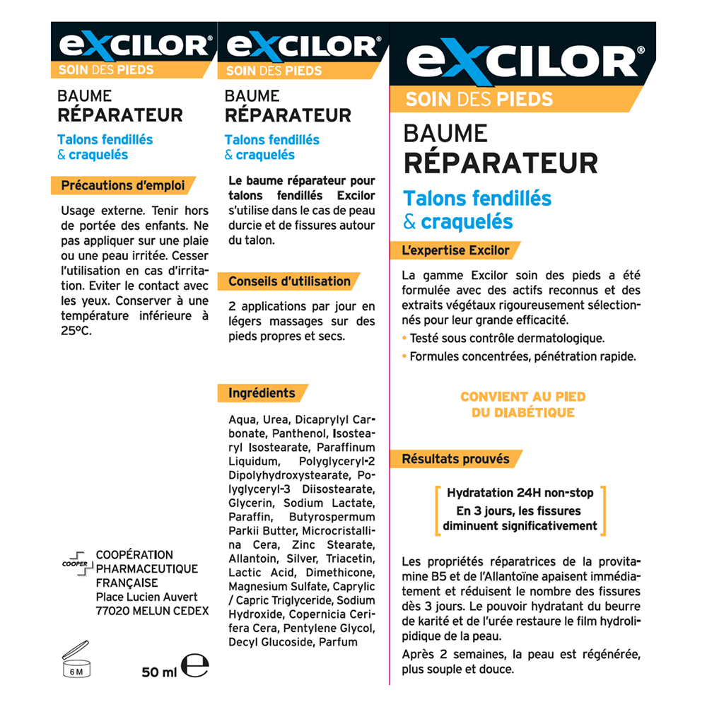 Excilor Ointment For Cracked Heels 50 ml (1.69fl oz)