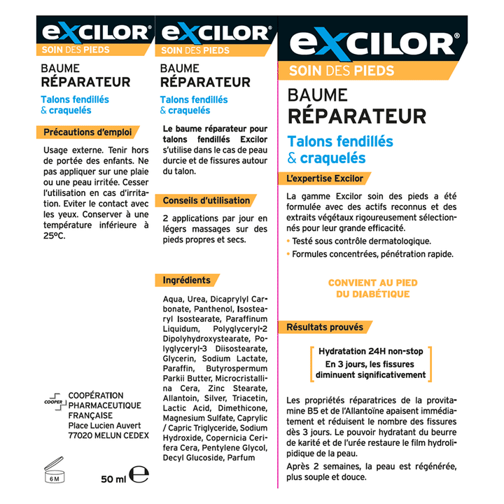Excilor Ointment For Cracked Heels 50 ml (1.69fl oz)