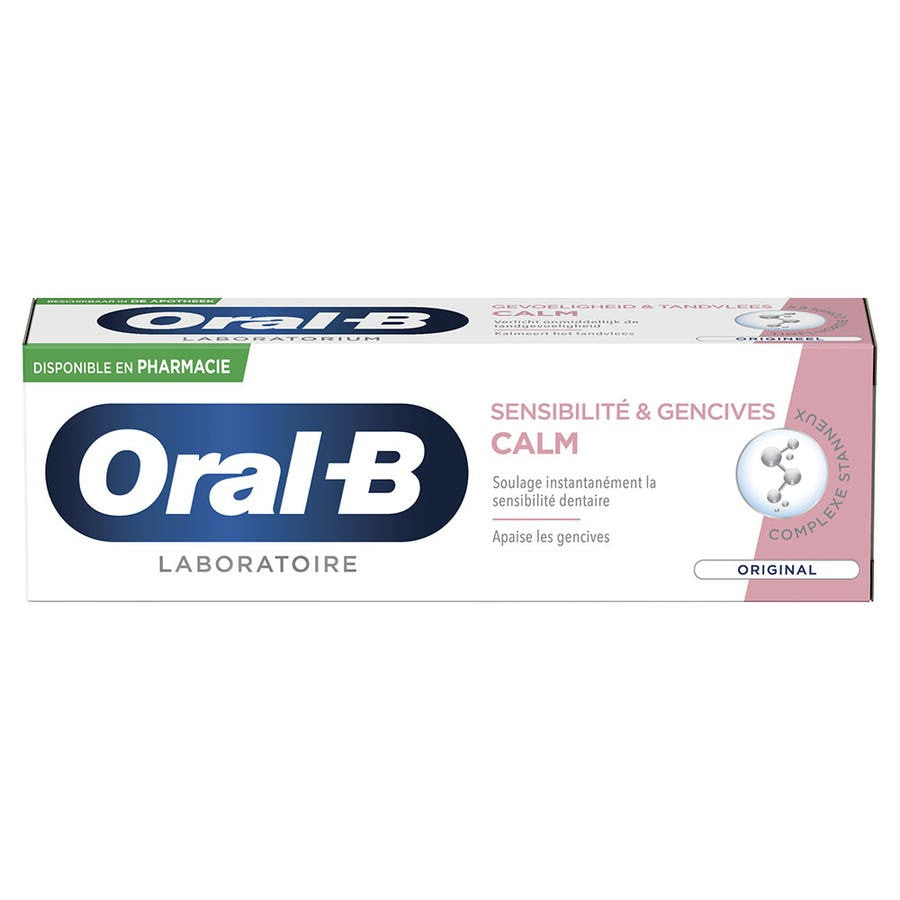 Dentifrice Oral-B Calm Sensibilité et Gencives Original 75 ml (2,53 fl oz) 