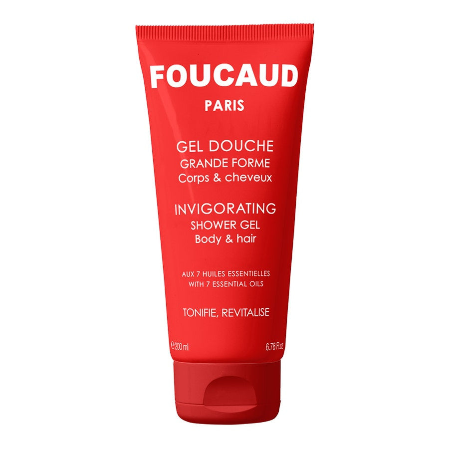 Foucaud Gel Douche Grande Forme aux 7 Huiles Essentielles 200 ml (6,76 fl oz) 