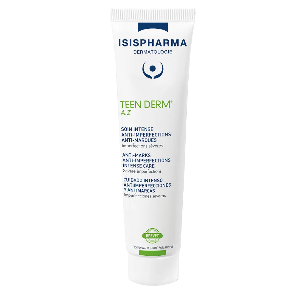 Isispharma Teen Derm AZ Soin intensif anti-imperfections anti-marques 30 ml (1,01 fl oz)