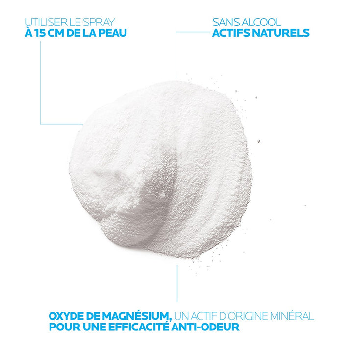 La Roche-Posay Physiological deodorants Spray 48h Sensitive skin 2x150ml (5.07fl oz)