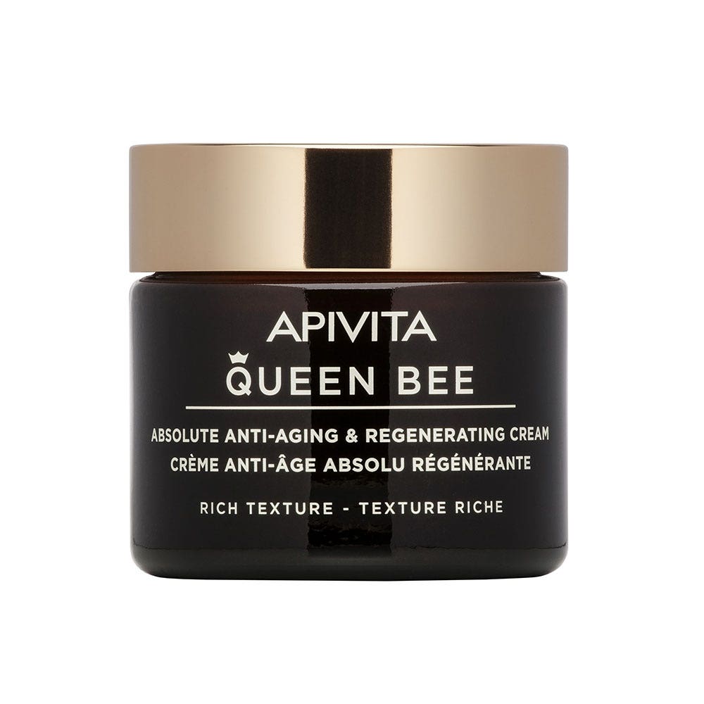 Apivita Queen Bee Absolute Regenerating Anti-Age Cream Rich Texture 50ml (1.69fl oz)