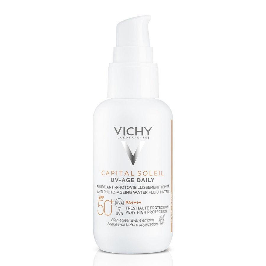 Vichy Capital Soleil UV-Age Fluide d'Eau Quotidien Teinté SPF50+ 40 ml 