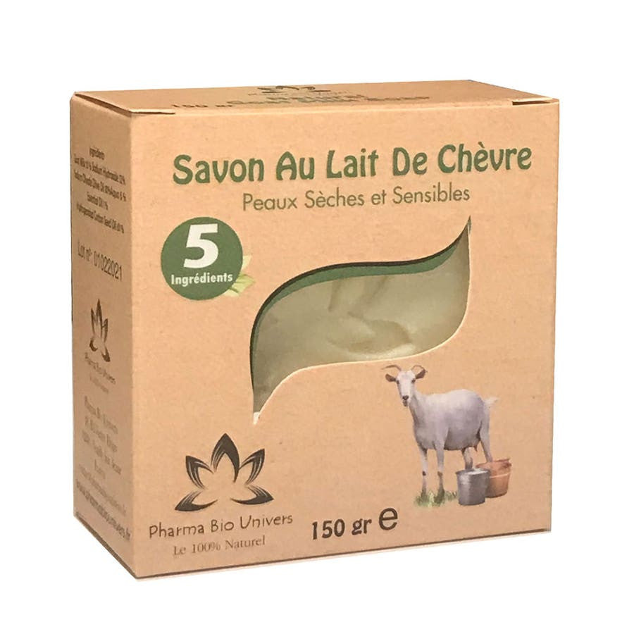 Savons au lait de chèvre Pharma Bio Univers 150g 