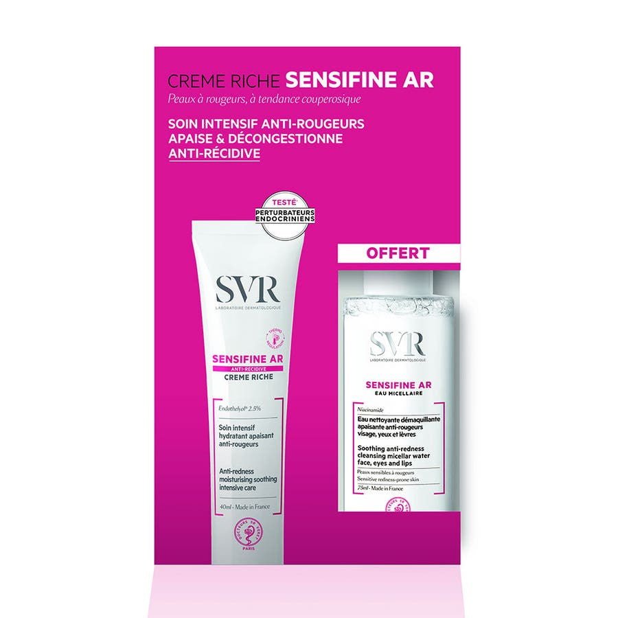 Svr Sensifine Coffret Sensifine Ar Creme Riche 40ml (1.35fl oz) + Eau Micellaire 75 ml Offert