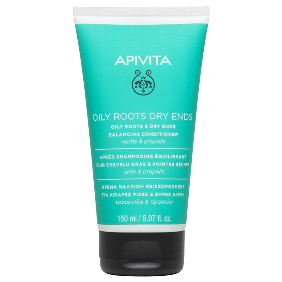 Après-shampoing Apivita pour racines grasses et pointes sèches 150 ml (5,07 fl oz) 