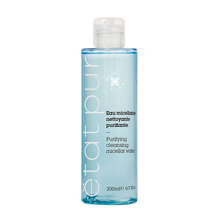 Etat Pur Pure Cleansers Micellar Purifying Cleansing Water for Face and Eyes Combination to Oily Skin 200ml (6.76 fl oz)