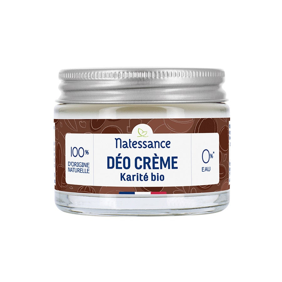 Déodorant crème au karité bio Natessance 50 g 