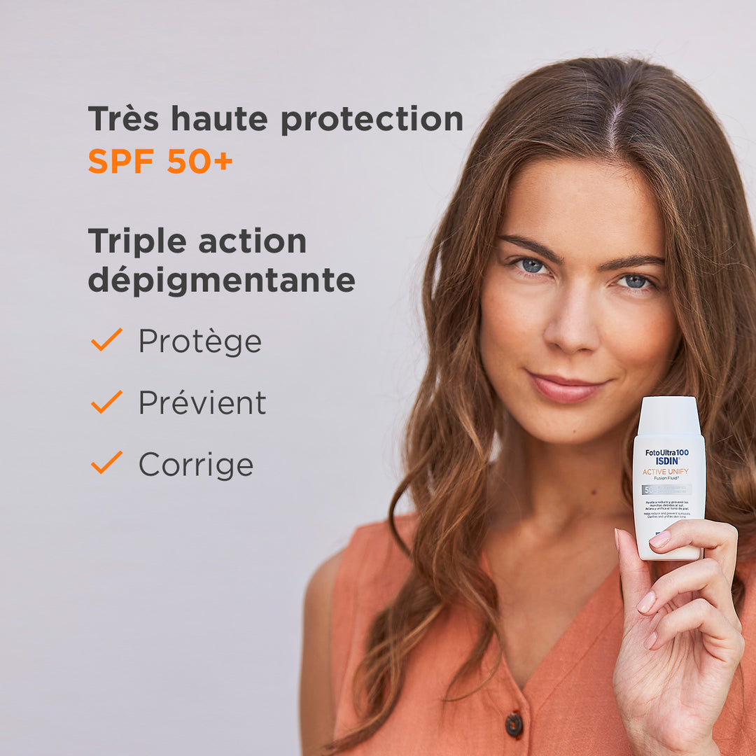 ISDIN FotoUltra 100 Active Unify Fusion Fluid SPF50+ 50ml (1.69floz)