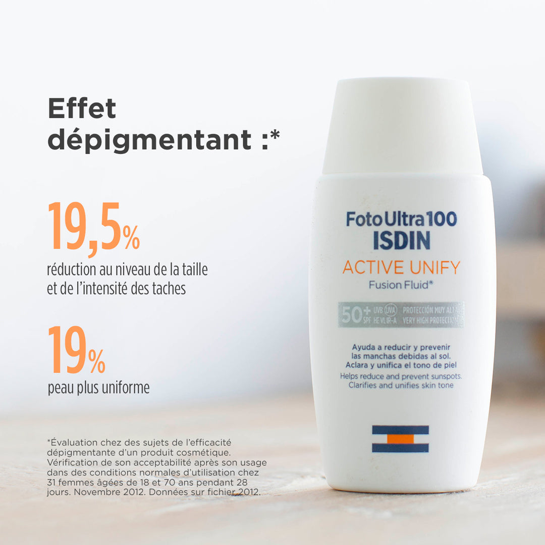 ISDIN FotoUltra 100 Active Unify Fusion Fluid SPF50+ 50ml (1.69floz)