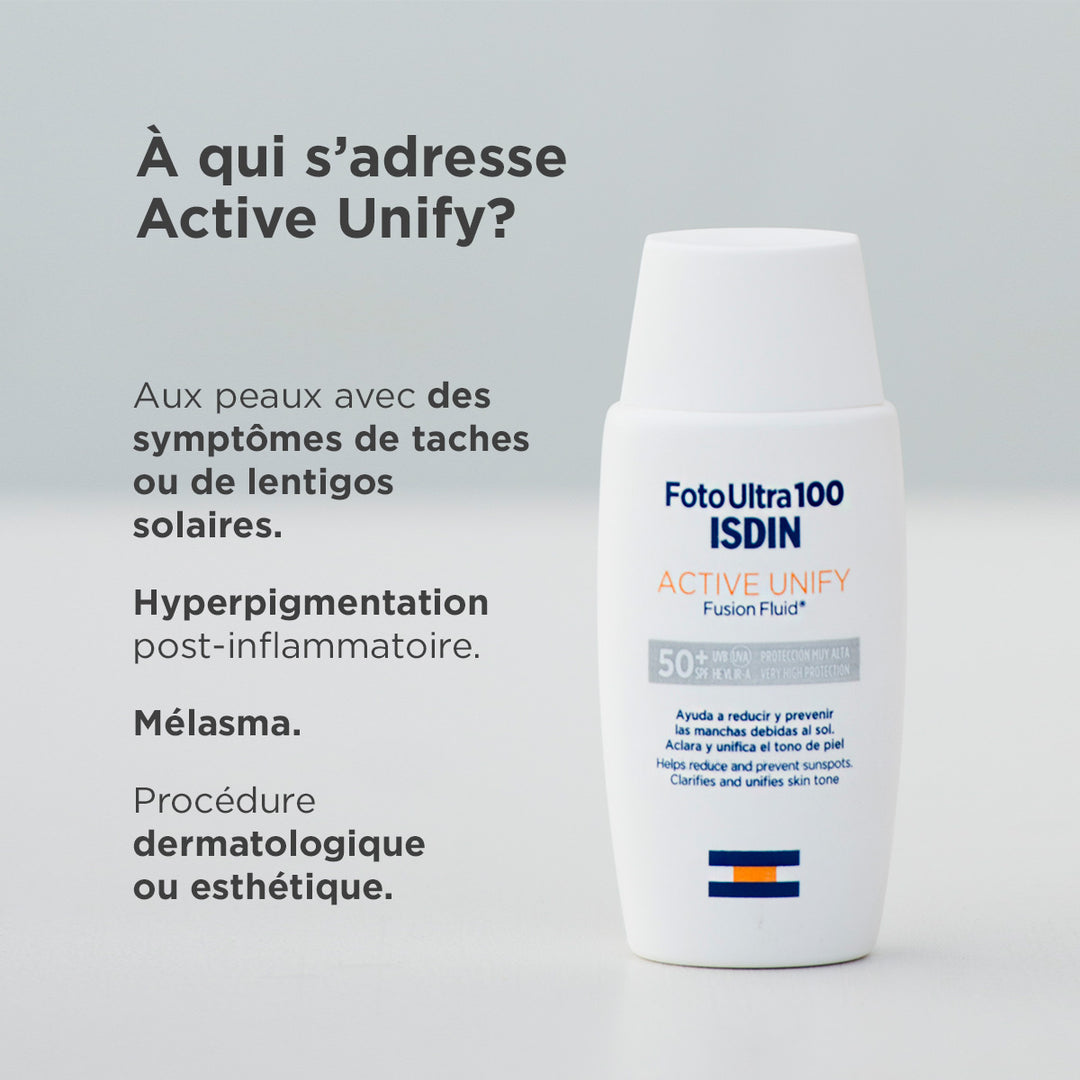 ISDIN FotoUltra 100 Active Unify Fusion Fluid SPF50+ 50ml (1.69floz)