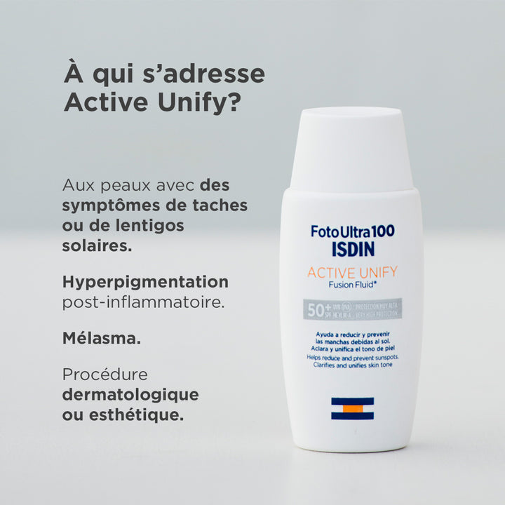 ISDIN FotoUltra 100 Active Unify Fusion Fluid SPF50+ 50ml (1.69floz)