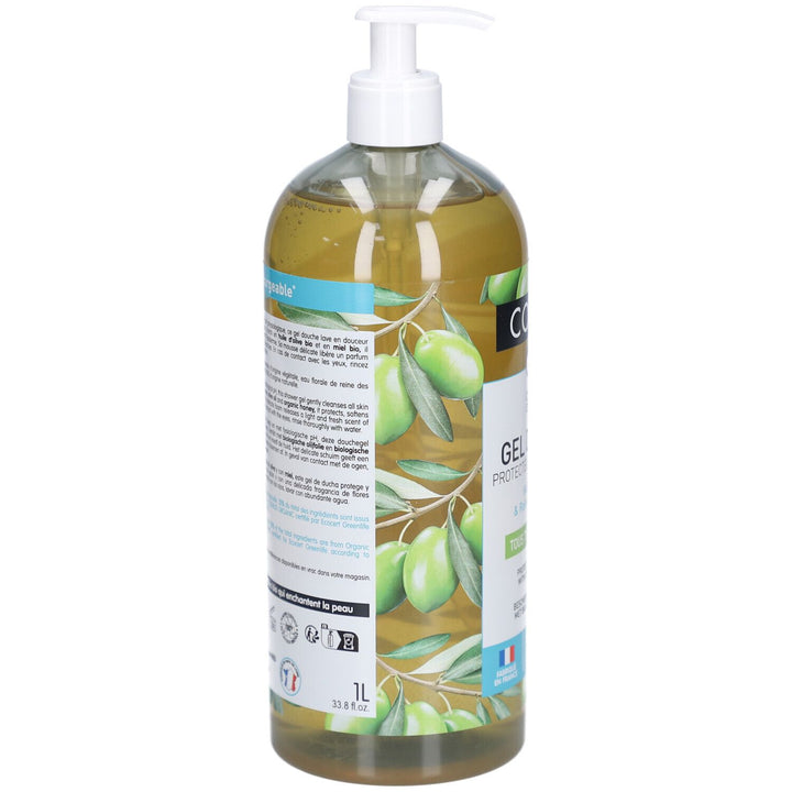Coslys Protective Shower Gel with Organic Olive Oil All skin types 1L (33,81fl oz)