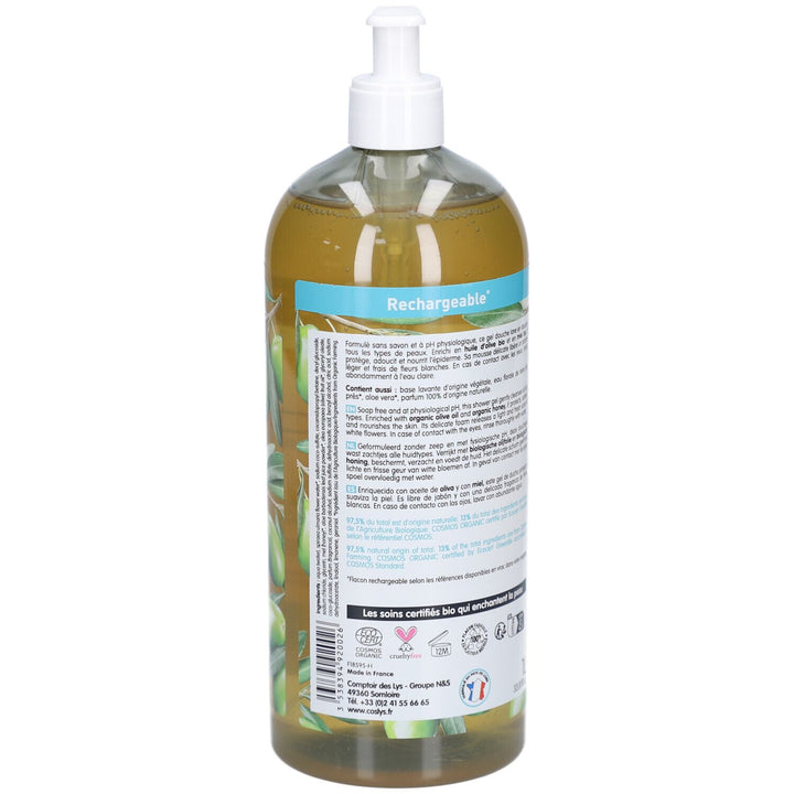 Coslys Protective Shower Gel with Organic Olive Oil All skin types 1L (33,81fl oz)