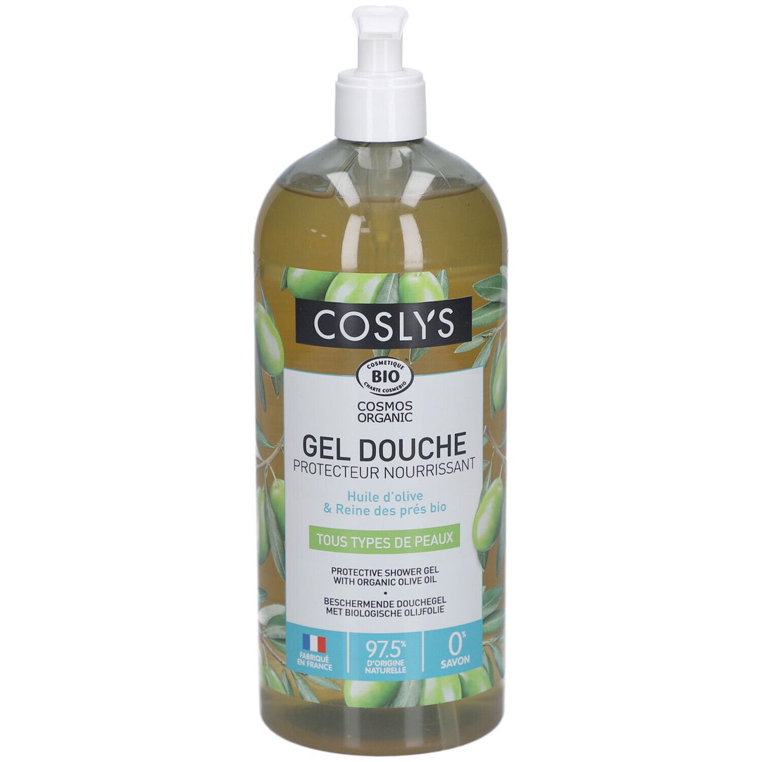 Coslys Protective Shower Gel with Organic Olive Oil All skin types 1L (33,81fl oz)