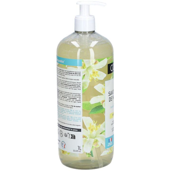 Coslys Organic orange blossom liquid Marseille soap Hand & Body 1L (33,81fl oz)