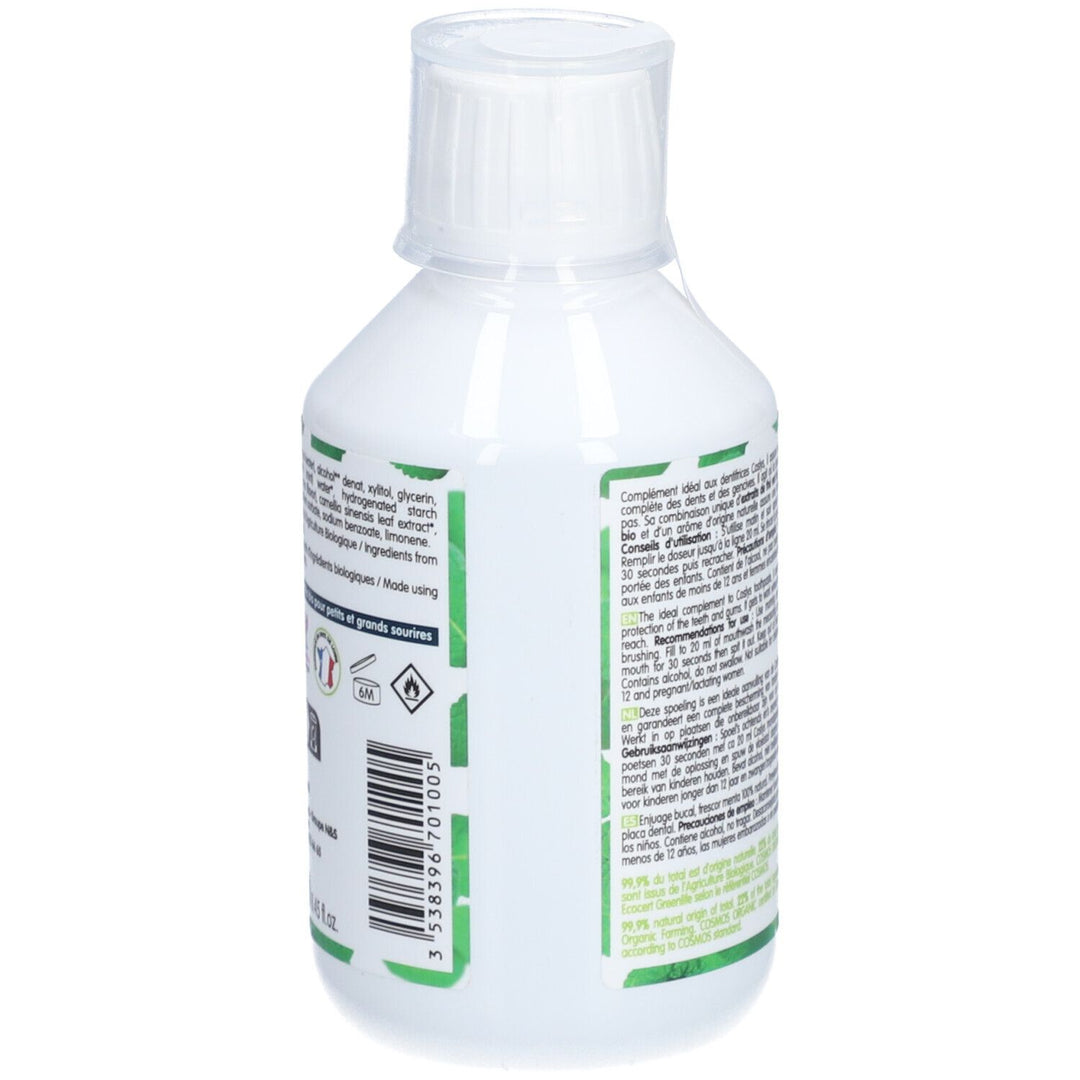 Coslys Mouthwash Intense Protection Fresh Organic Mint Menthe 250ml (8.45fl oz)