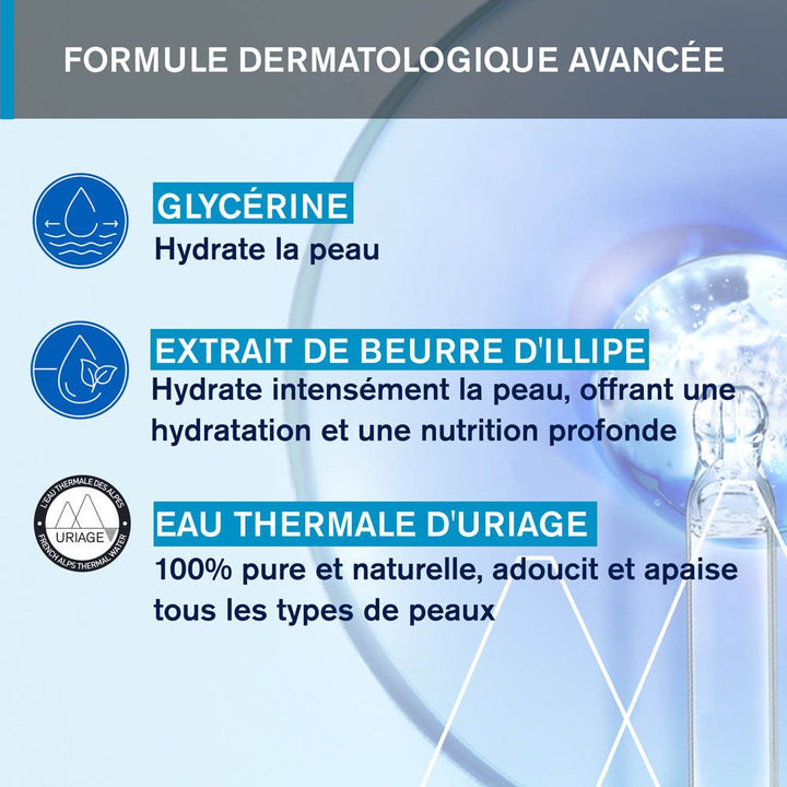 Uriage Hygiene Extra-rich Dermatological Syndet Bar 100g (3.52 oz)