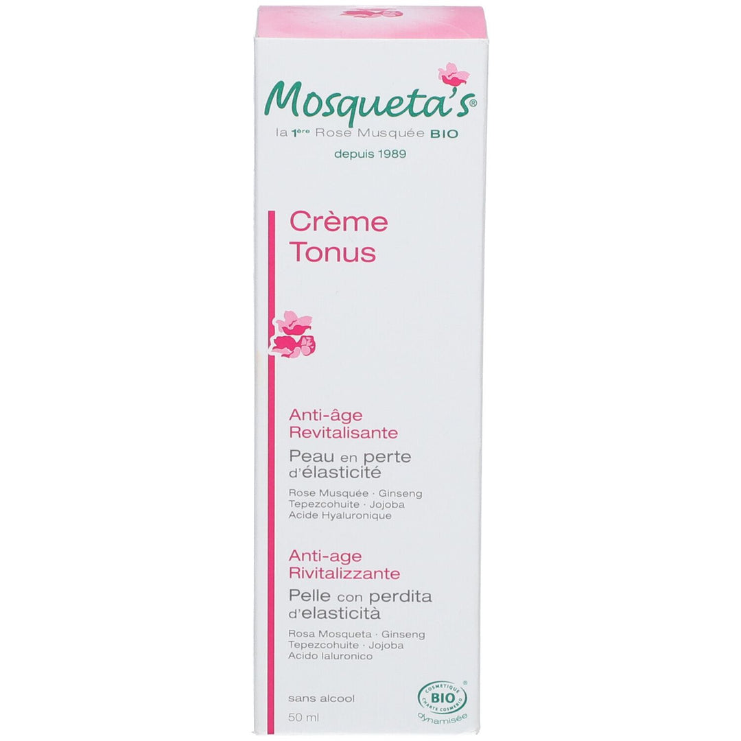 Kosmeo Mosqueta's crème bio revitalisante anti-âge 50 ml