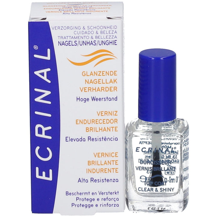 Ecrinal Shiny Esmalte de uñas fortalecedor de alta resistencia 10ml