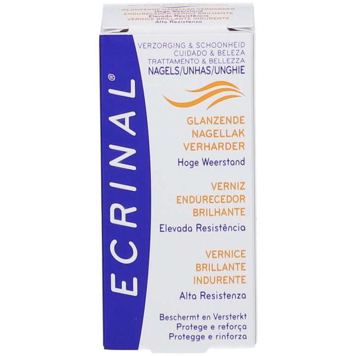 Ecrinal Shiny Esmalte de uñas fortalecedor de alta resistencia 10ml