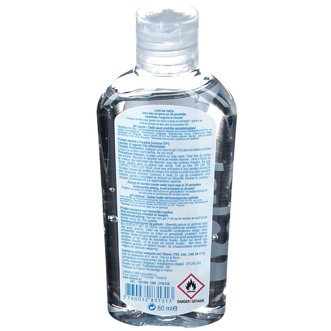 Assanis Pocket Pocket Antibacterial Gel Rinse-free 80ml (2.71fl oz)