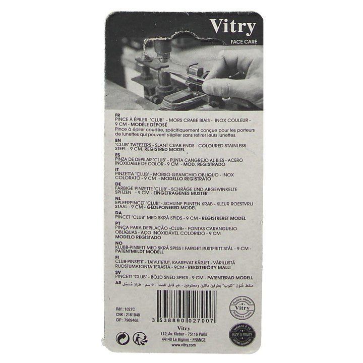 Vitry Tweezers Angled Tips