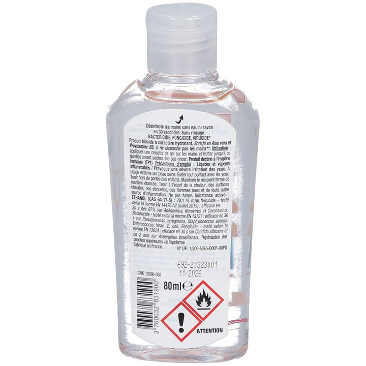 Assanis Perfumed Pocket Pocket Hand Gel Mango Fragrance Mangue 80ml (2.71fl oz)