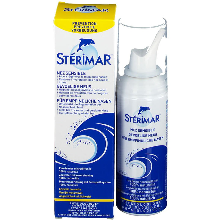Sterimar Dry بخاخ للأنف الجاف بالكبريت 100ml