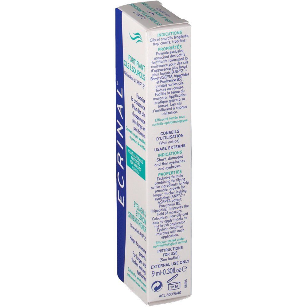 Ecrinal Anp2 Eyelash And Eyebrow Strengthening Gel 9ml (0.30fl oz)