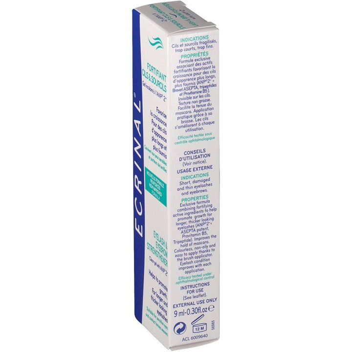 Ecrinal Anp2 Eyelash And Eyebrow Strengthening Gel 9ml (0.30fl oz)