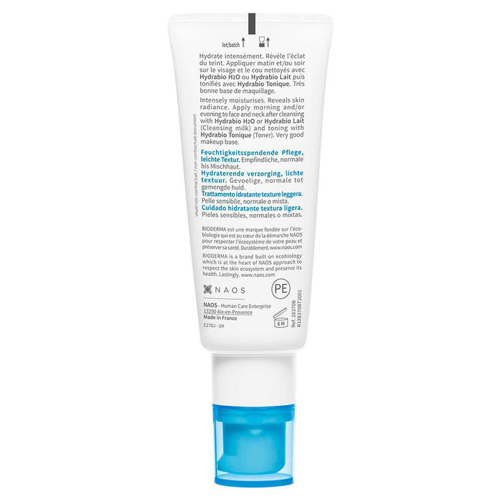 Bioderma Hydrabio Gel-Crème Leichte Feuchtigkeitspflege 40ml