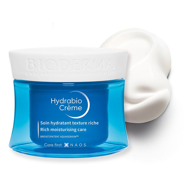 Bioderma Hydrabio كريم مرطب غني للبشرة الجافة إلى شديدة الجفاف 50ml