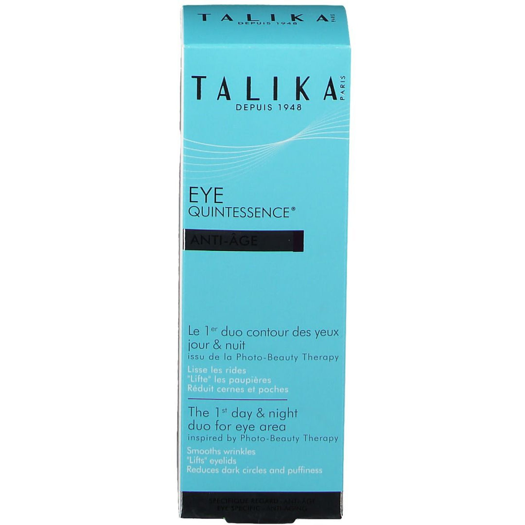 Talika Eye Quintessence Anti-ageing Day Cream And Night Serum 10ml x2 (0.33fl oz x2)