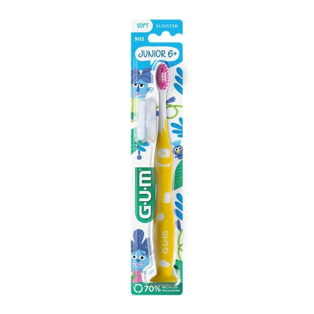 Gum Junior فرشاة أسنان من 7 إلى 9 سنوات