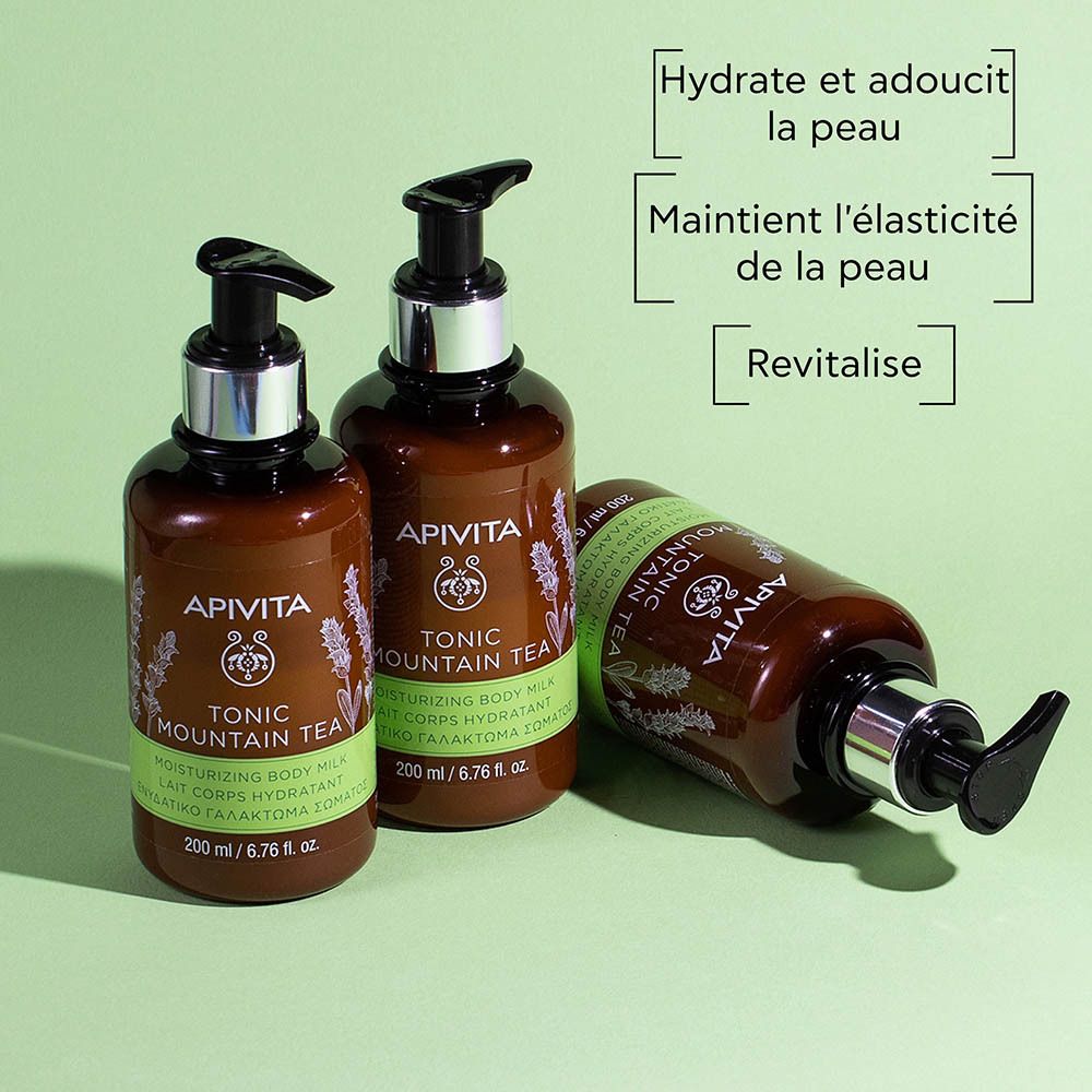 Apivita Tonic Mountain Tea Moisturizing Body Milk 200ml (6.76fl oz)