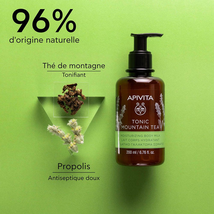 Apivita Tonic Mountain Tea Moisturizing Body Milk 200ml (6.76fl oz)