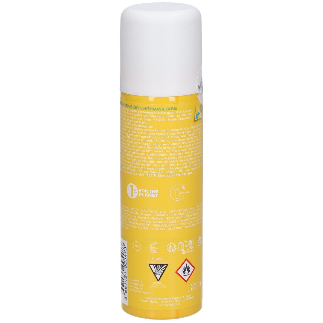 Uriage Bariésun Solaire Dry Mist Spf30 Sensitive Skins 200ml (6,76fl oz)