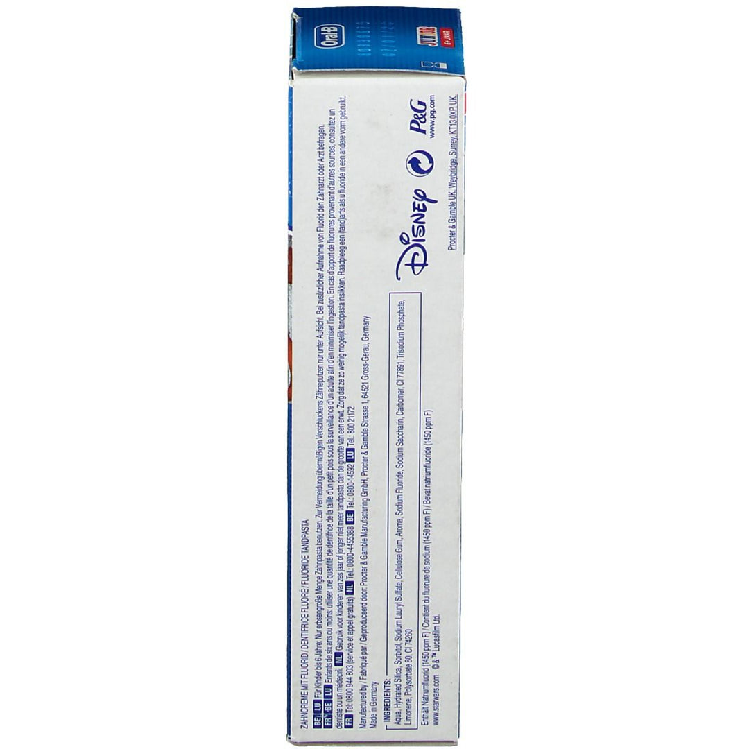 Oral-B Star Wars Junior Toothpaste Mint 75ml (2.53fl oz) for 6 Years and Over