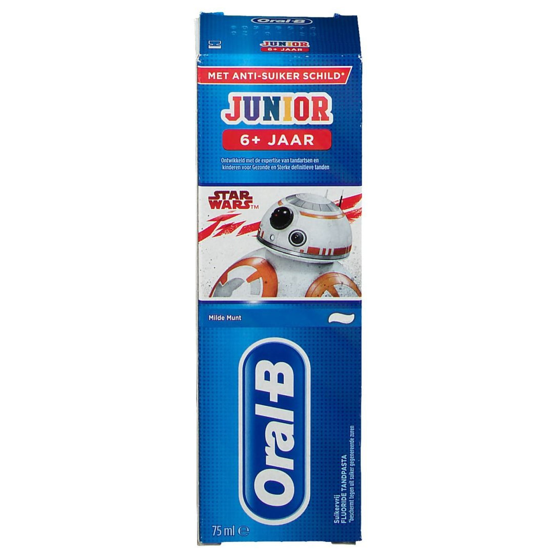 Oral-B Star Wars Junior Toothpaste Mint 75ml (2.53fl oz) for 6 Years and Over
