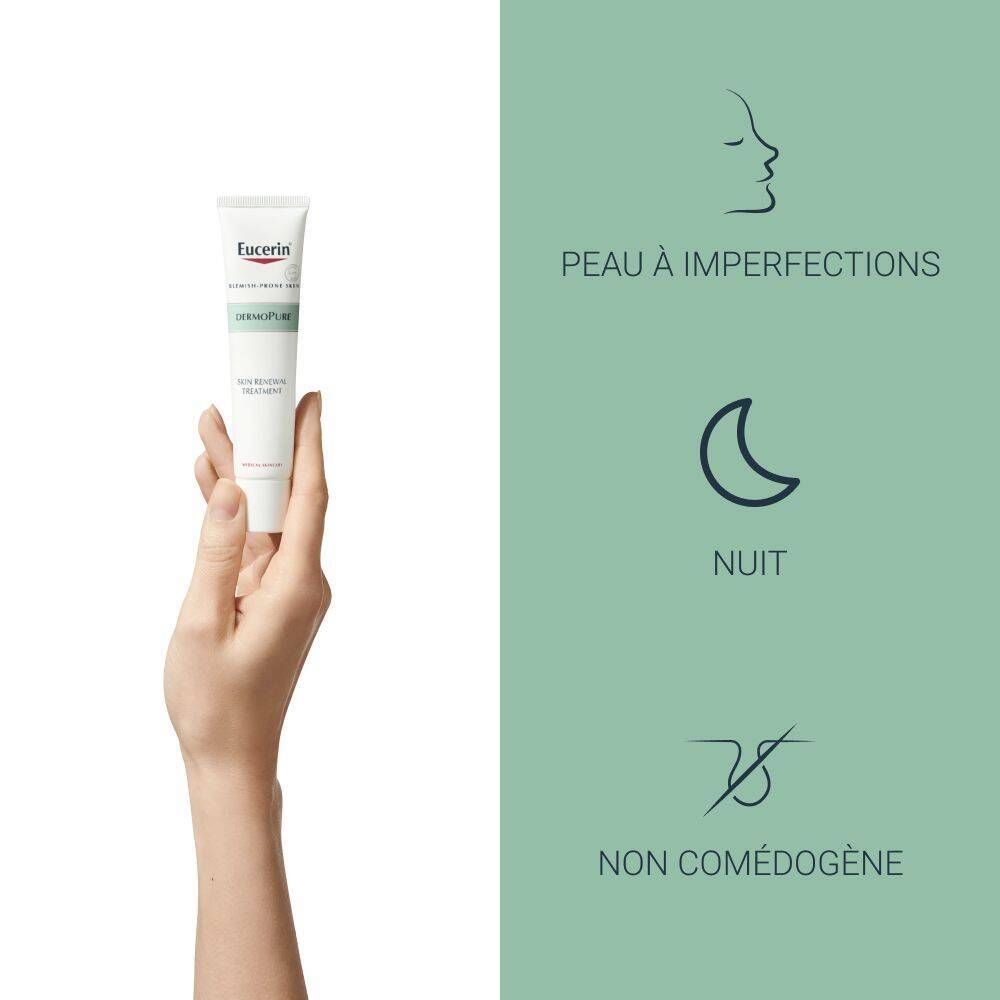 Eucerin Dermopure K10 Soin rénovateur pour peaux à imperfections 40ml
